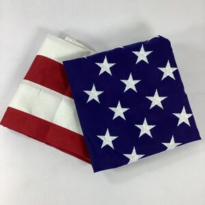 Annin American Flag USA Made 3 x 5 Embroidered  Grommet 4th July Memorial